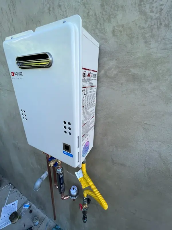 Tankless water heater installation for Arlington homes